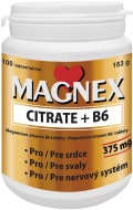 Vitabalans Oy Magnex citrate + B6 100tbl - cena, porovnanie