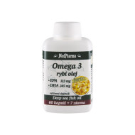 MedPharma Omega 3 Rybí olej Forte 67tbl