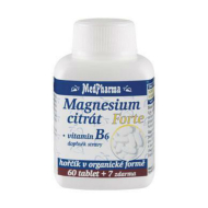 MedPharma Magnézium citrát Forte a vitamín B6 67tbl - cena, porovnanie
