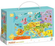 Tm Toys Mapa Európy - 100 dielikov - cena, porovnanie