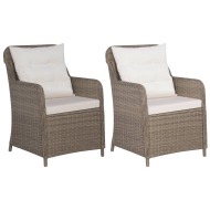 Shumee Vonkajšie stoličky s podložkami 2 ks - cena, porovnanie