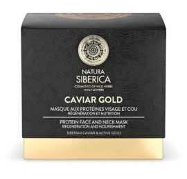 Natura Siberica Caviar Gold - Proteinová maska na tvár a krk 50ml