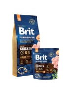 Brit Premium by Nature Adult M 8kg - cena, porovnanie