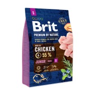 Brit Premium By Nature Junior S 3kg - cena, porovnanie
