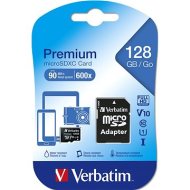 Verbatim Premium MicroSDXC UHS-I V10 128GB - cena, porovnanie