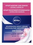 Nivea Nourishing Night Cream 24H Moisture 50ml - cena, porovnanie