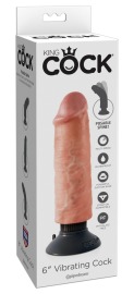 Pipedream King Cock 6" Vibrating Cock