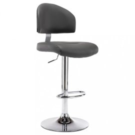 vidaXL Barová stolička umelá koža / chróm 249649