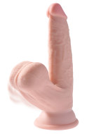 Pipedream King Cock Plus 6" Triple Density Cock with Swinging Balls - cena, porovnanie