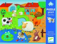 Djeco Puzzle hmatové Farma - cena, porovnanie