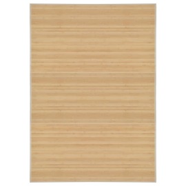 vidaXL Bambusový koberec 160x230cm prírodná farba