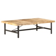 vidaXL Konferenčný stolík 142x90x42 cm masívne mangovníkové drevo - cena, porovnanie