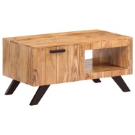 vidaXL Konferenčný stolík 90x50x45 cm masívne akáciové drevo - cena, porovnanie