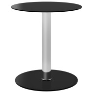 vidaXL Konferenčný stolík čierny 40 cm tvrdené sklo - cena, porovnanie