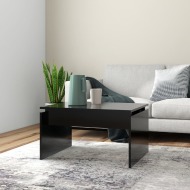 vidaXL Konferenčný stolík čierny 68x50x38 cm drevotrieska - cena, porovnanie