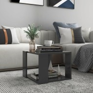 vidaXL Konferenčný stolík sivý 40x40x30 cm drevotrieska - cena, porovnanie