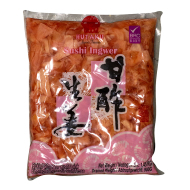 Hutaku Nakladaný zázvor na suši - ružový 1.45kg - cena, porovnanie