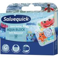 Salvequick Aqua Block Kids 12ks - cena, porovnanie