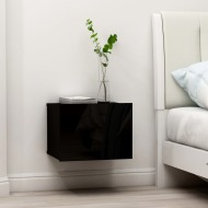 vidaXL Nočný stolík, čierny 40x30x30 cm, drevotrieska - cena, porovnanie