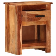 vidaXL Nočný stolík 40x30x50 cm masívne sheeshamové drevo - cena, porovnanie