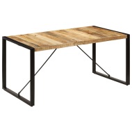 vidaXL Jedálenský stôl z mangovníkového dreva 160x80x75 cm - cena, porovnanie