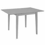 vidaXL Rozkladací jedálenský stôl drevotrieska sivý (80-120)x80x74 cm - cena, porovnanie