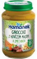 Hame Hamánek Gnocchi s hovädzím mäsom v smotanovej omáčke 190g - cena, porovnanie