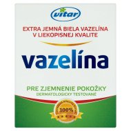 Vitar Vazelína extra jemná biela 110g - cena, porovnanie