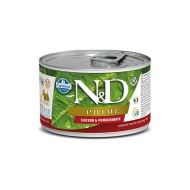N&D PRIME Adult Chicken & Pomegranate Mini 140g - cena, porovnanie