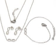 Lindas jewelry Sada šperkov Nekonečno chirurgická oceľ IS028 - cena, porovnanie
