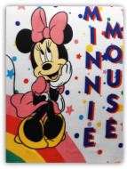 Setino Fleecová deka 100x140 Minnie Mouse biela - cena, porovnanie