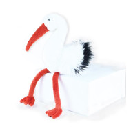 Creative Toys Plyšový vták bocian sediaci - cena, porovnanie