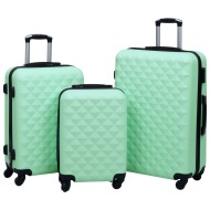 vidaXL Súprava cestovných kufrov s tvrdým krytom 3 ks mätová ABS - cena, porovnanie