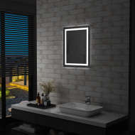 vidaXL Kúpeľňové LED zrkadlo s dotykovým snímačom 50x60 cm - cena, porovnanie