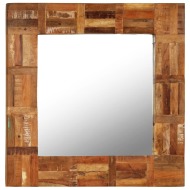 vidaXL Nástenné zrkadlo, recyklovaný masív 60x60 cm - cena, porovnanie