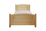 Domidrevo Klasická posteľ - POS04: Borovica 90cm - cena, porovnanie