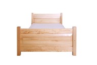 Domidrevo Moderná posteľ - POS01: Borovica 100cm - cena, porovnanie