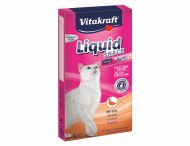 Vitakraft Cat Liquid Snack kačka/betaglukán 6x15g - cena, porovnanie