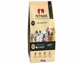 PETNER Junior prémiové krmivo pre šteňatá všetkých plemien morka 12kg