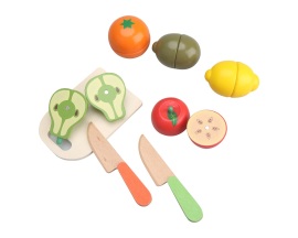 Mac Toys Ovocie - drevené, krájanie