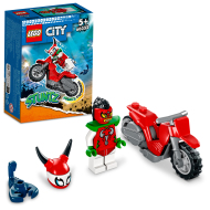 Lego City 60332 Škorpiónova kaskadérska motorka - cena, porovnanie