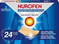 Reckitt Benckiser Nurofen 200mg liečivá náplasť 2ks - cena, porovnanie