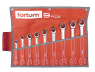 Fortum Sada račňových očko-vidlicových kľúčov 9-dielna 4720104 - cena, porovnanie