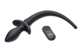 Tailz 14X Remote Control Wagging and Vibrating Puppy Tail Anal Plug