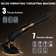 Paloqueth Vibrator Fuck Machine with Suction Cup - cena, porovnanie