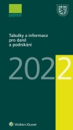 Tabulky a informace pro daně a podnikání 2022 - cena, porovnanie