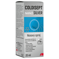 Alpen Pharma Coldisept Nanosilver nosový sprej 20ml - cena, porovnanie