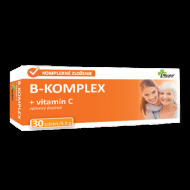 Slovakiapharm B-KOMPLEX + vitamín C 30tbl - cena, porovnanie
