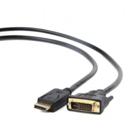 Gembird DisplayPort (M) na DVI (M) 1m CC-DPM-DVIM-1M