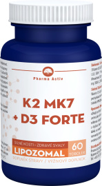 Pharma Activ Lipozomal K2 MK7 + D3 Forte 60tbl